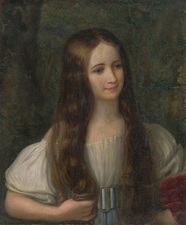 Neznámy autor – Portrét dievčatka 