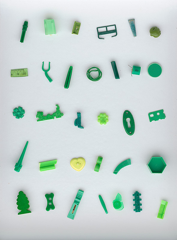 Otis Laubert – Bez názvu - zo série Zbierky "Zelená 