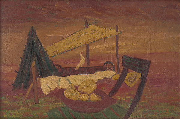 Miloš Alexander Bazovský – Dedinská idyla 