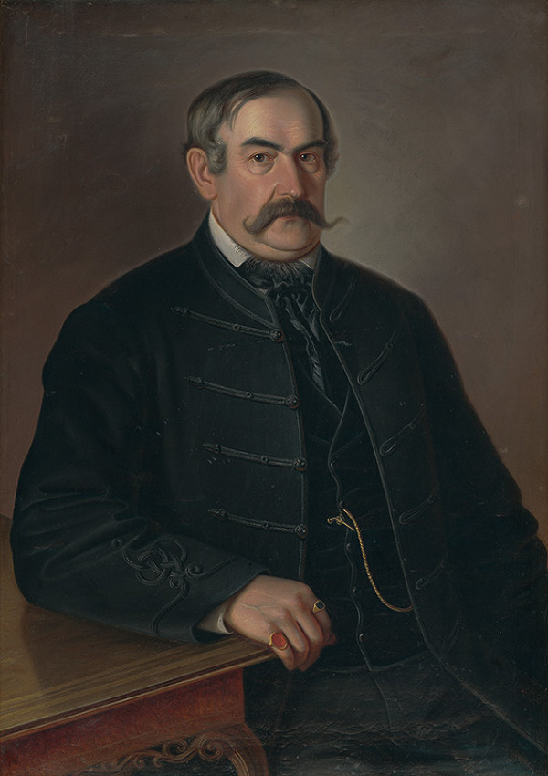 Peter Michal Bohúň – Podobizeň muža s fúzami 