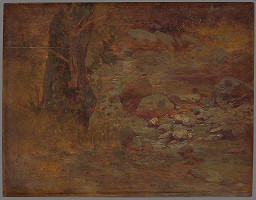 Ladislav Mednyánszky – Strom nad potokom 