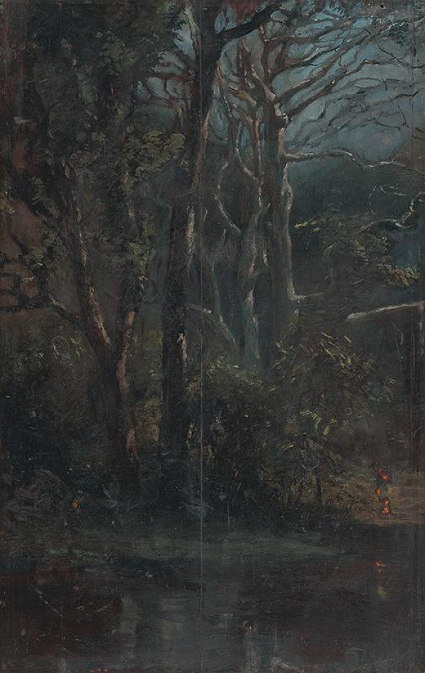 Ladislav Mednyánszky – Listnatý les 