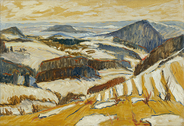 Jozef Kollár – Zima v Banskej Štiavnici 