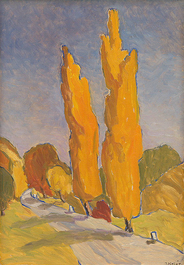 Jozef Kollár – Topole v jeseni 