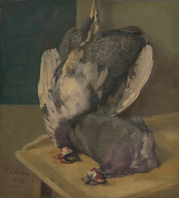 Peter Július Kern – Zátišie s perličkami 