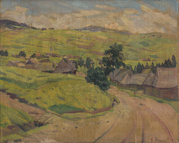 Gustáv Mallý – Krajina zo Ždiaru 