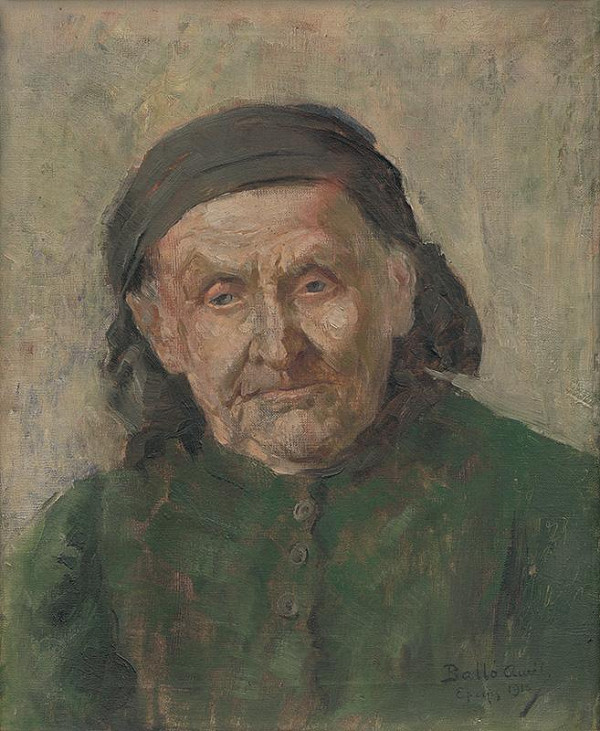 Aurel Ballo – Podobizeň starenky 