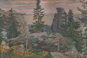 Antonín Hudeček – Skály na Turnovsku 