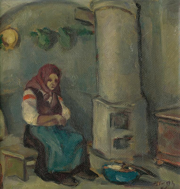 Zolo Palugyay – Starenka pri peci 