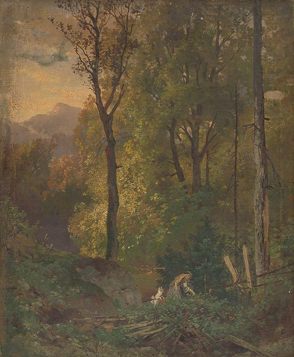 Slovenský autor z 2. polovice 18. storočia – V lese 