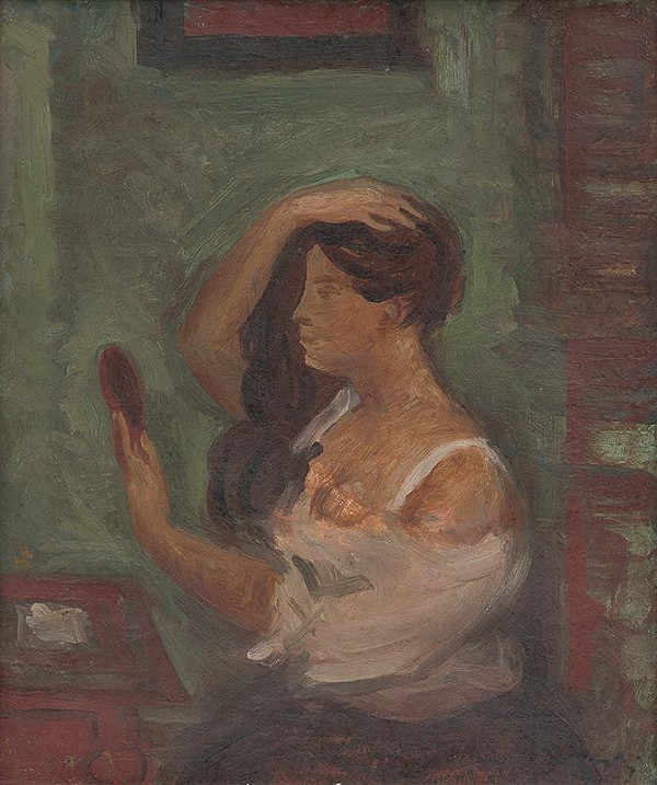 Ján Želibský – Žena pred zrkadlom 