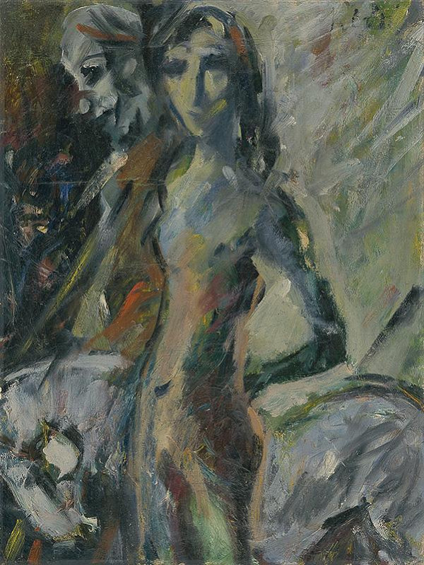 Vincent Hložník – Clown a dievča 