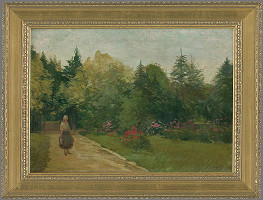 Mikuláš Jordán – V parku bardejovských kúpeľov 