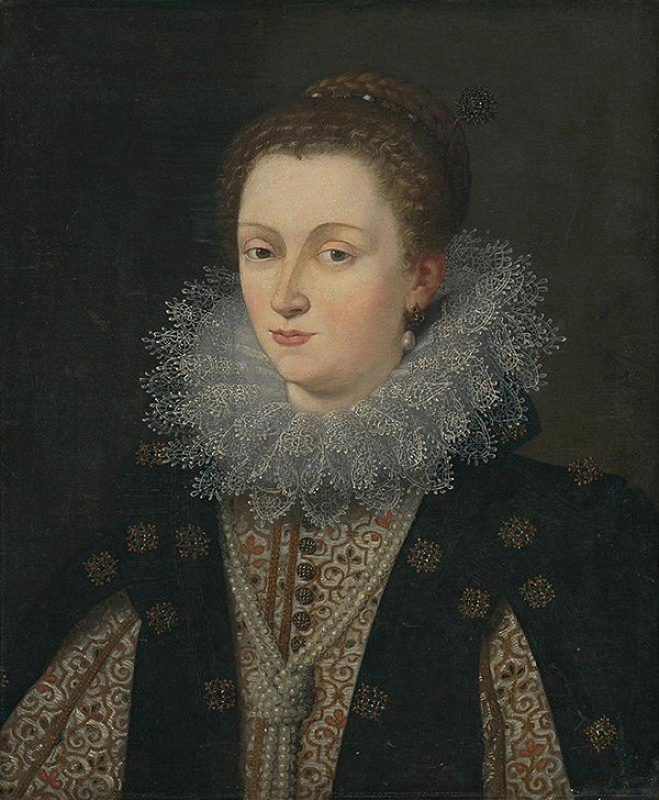 Slovenský maliar z 18. storočia – Portrét dámy 