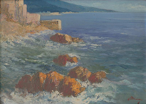 Karol Polónyi – Na pobreží 