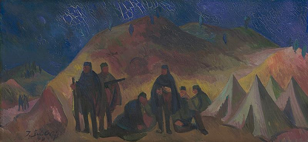 Ján Želibský – Partizánsky tábor 