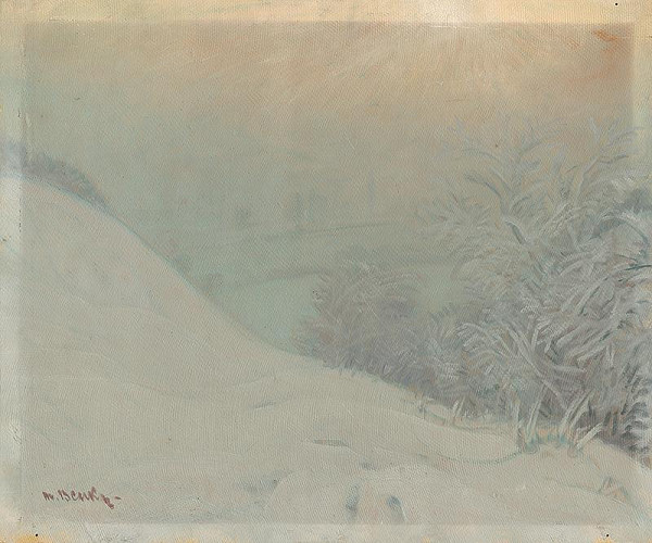 Martin Benka – Zimná krajina 