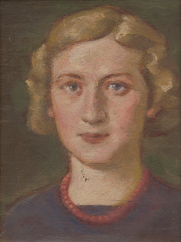 Milan Thomka Mitrovský – Dievča s korálkami 