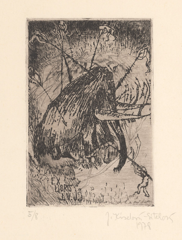 Jana Kiselová-Siteková – Ex libris J.V.J 