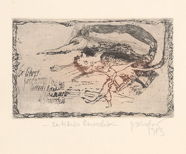 Jana Kiselová-Siteková – Ex libris Pinocchio 