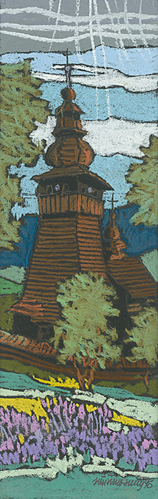 Ján Šimo-Svrček – Drevený kostolík Frička 