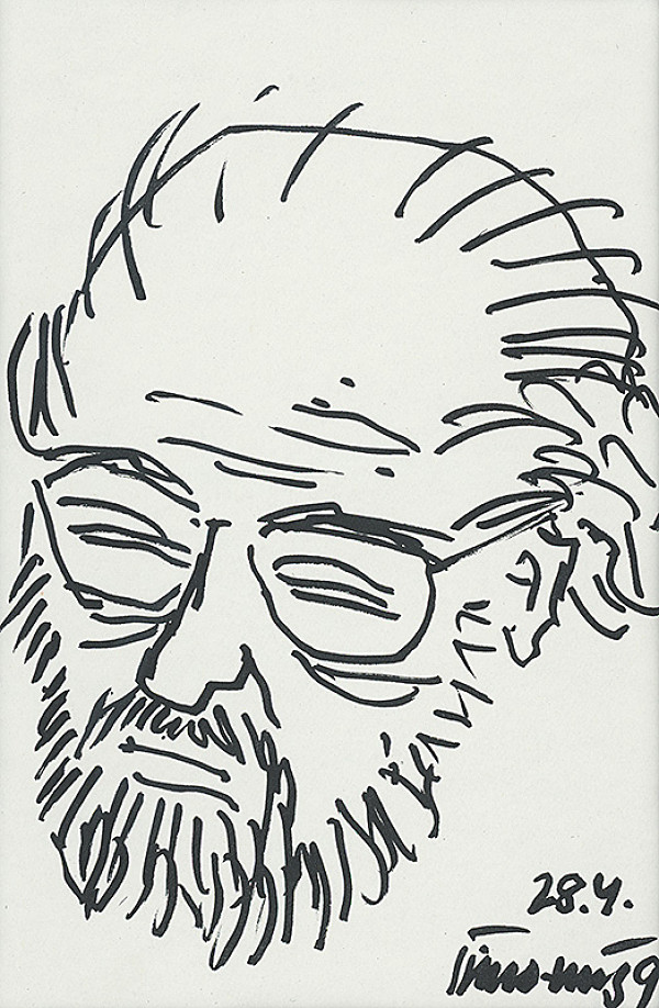 Ján Šimo-Svrček – Autoportrét 