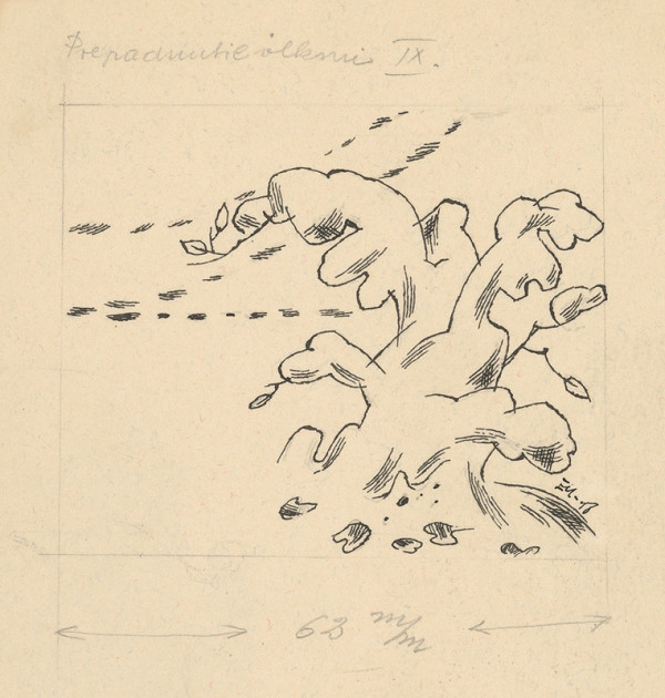 Emil Makovický – Prepadnutie vlkmi 