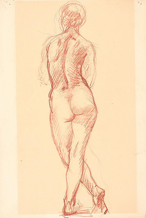 Jozef Kostka – Štúdia ženského aktu I. 