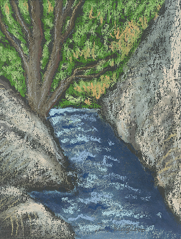 Ján Šimo-Svrček – Tiesňava Veľkej bielej vody 