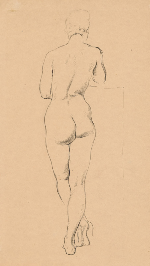 Emil Makovický – Ženský akt I. 