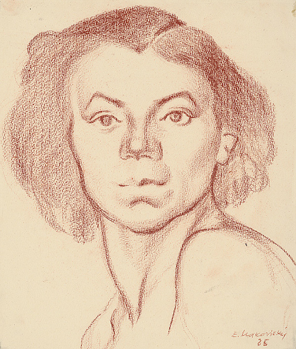 Emil Makovický – Portrét ženy 