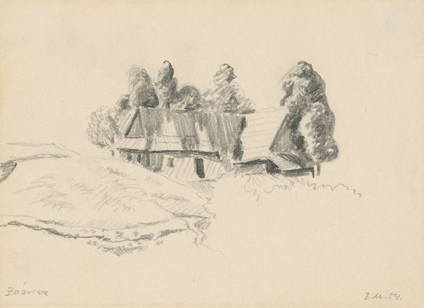 Emil Makovický – Chalupy v Zázrivej 