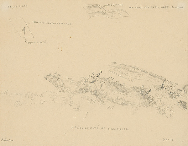 Emil Makovický – Krajina zo Zázrivej 