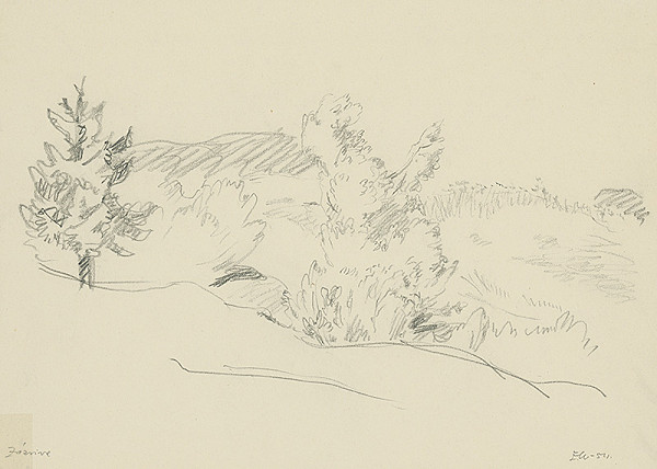 Emil Makovický – Stromy v Zázrivej 