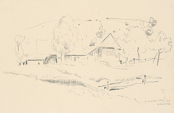 Emil Makovický – Chalupy v Zázrivej 