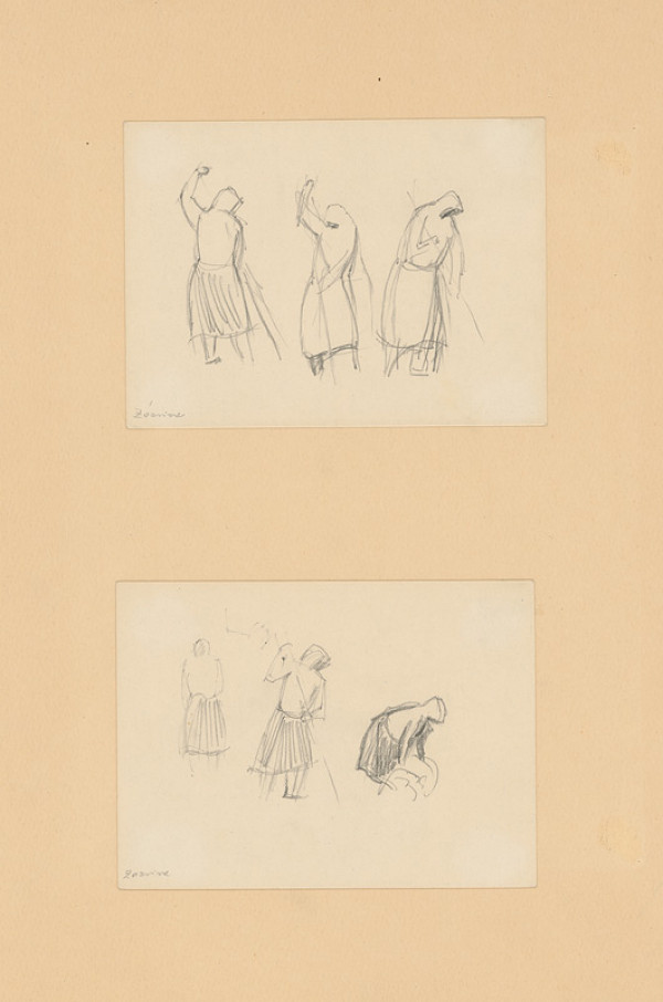 Emil Makovický – Dve figurálne štúdie 