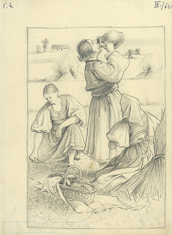 Emil Makovický – Obed na poli 