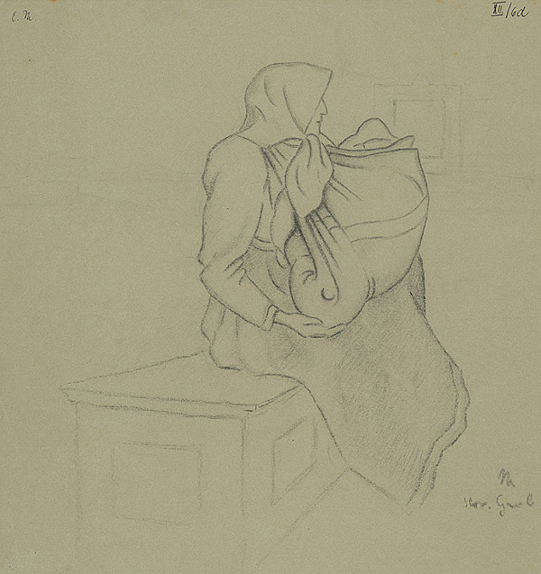 Emil Makovický – Matka s dieťaťom 