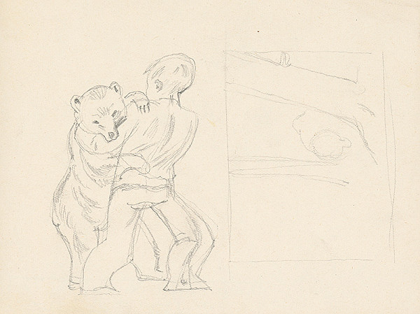 Emil Makovický – Chlapec s medveďom 