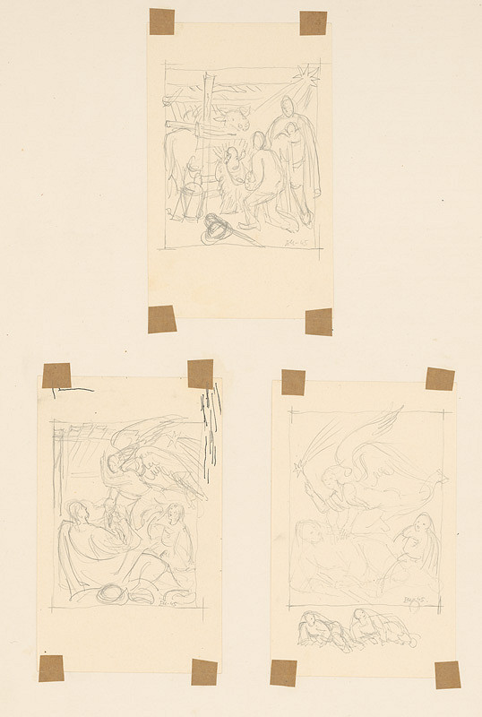 Emil Makovický – Tri štúdie k Narodeniu 