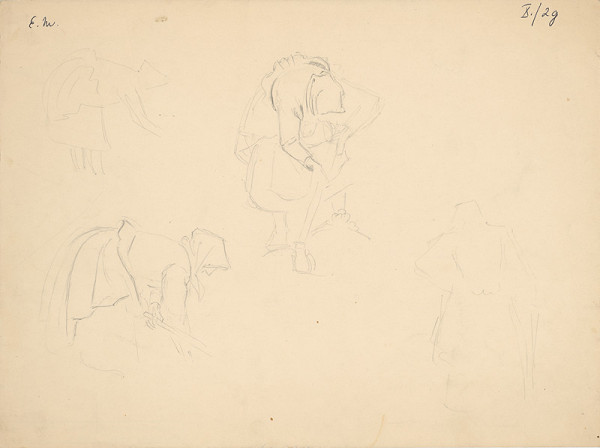 Emil Makovický – Ženy pri okopávaní 