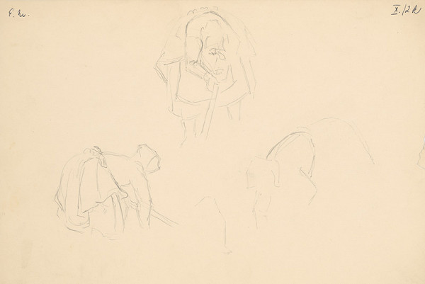 Emil Makovický – Ženy pri okopávaní II. 