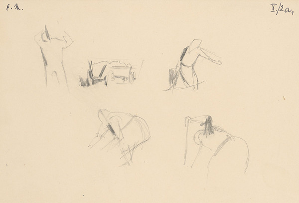 Emil Makovický – Štúdia žien pri práci 