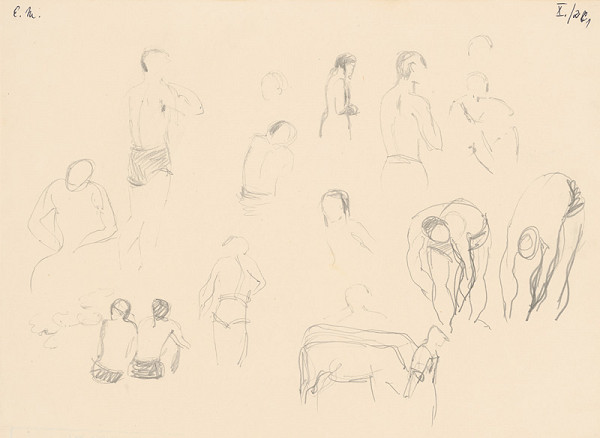 Emil Makovický – Figurálne štúdie 