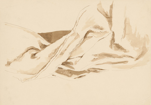 Emil Makovický – Štúdia drapérie 