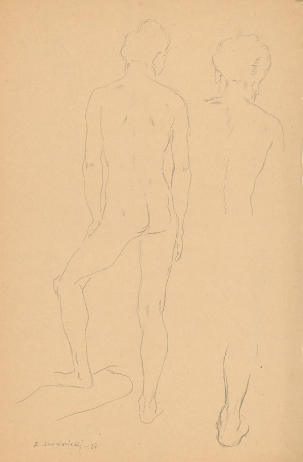 Emil Makovický – Dva mužské akty 