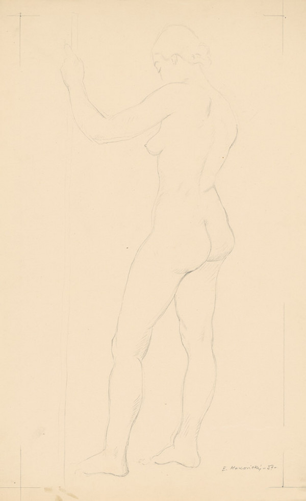 Emil Makovický – Ženský akt 