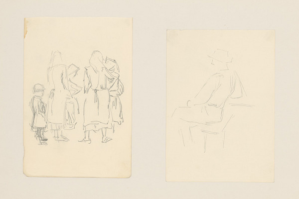 Emil Makovický – Dve figurálne štúdie 
