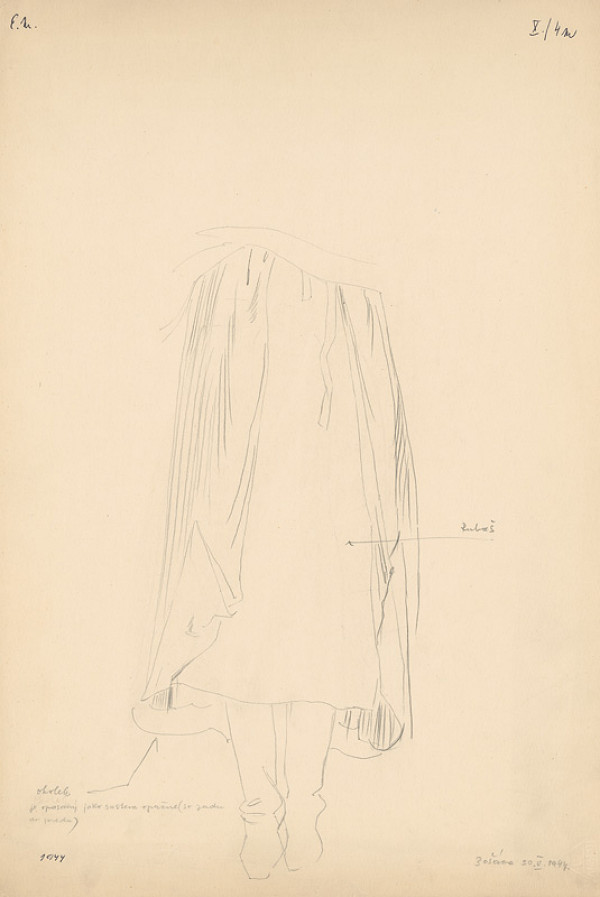 Emil Makovický – Sukňa bošáckeho kroja 