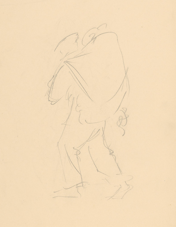 Emil Makovický – Muž s nošou na chrbte 